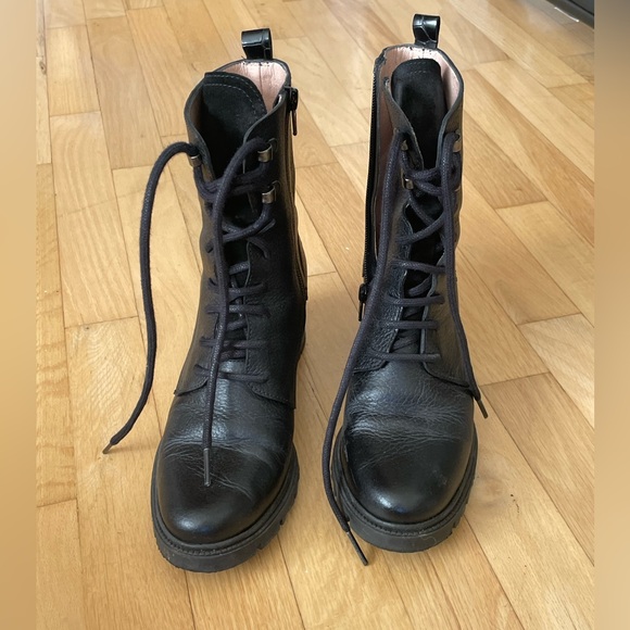 Hispanitas black combat boots - Picture 2 of 5